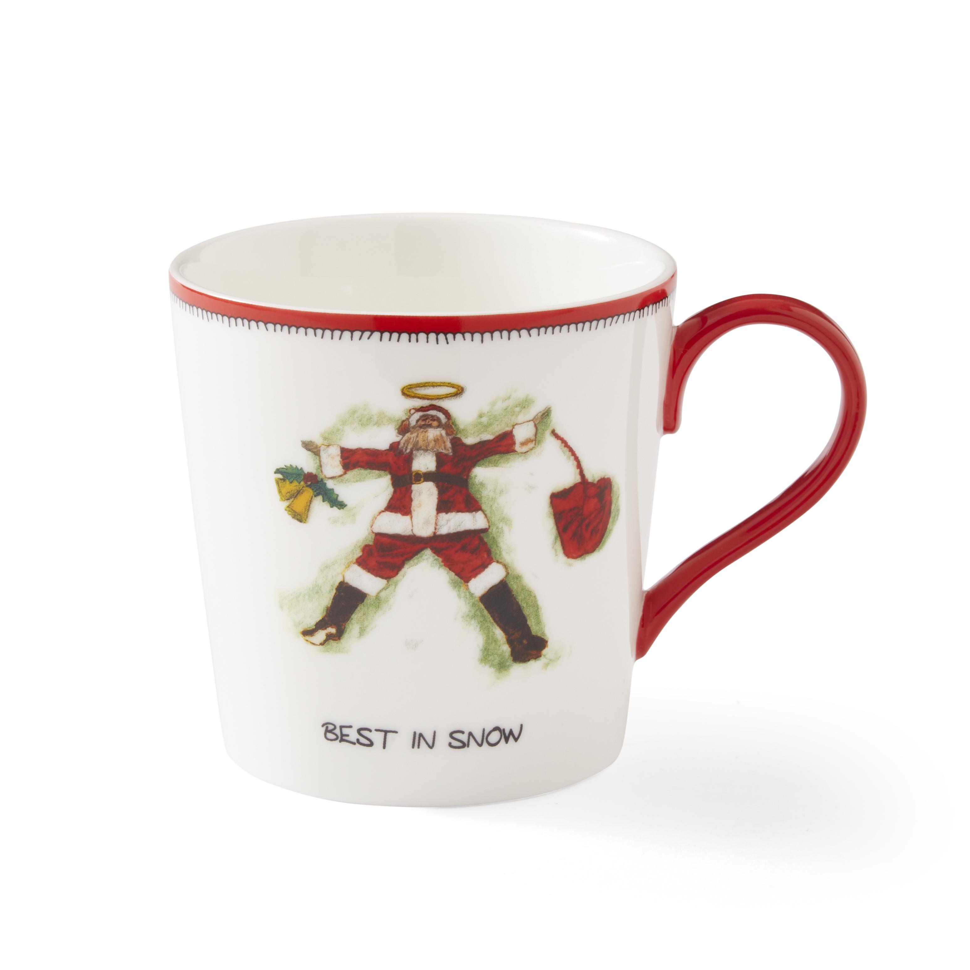 Kit Kemp Doodles Best in Snow Mug image number null